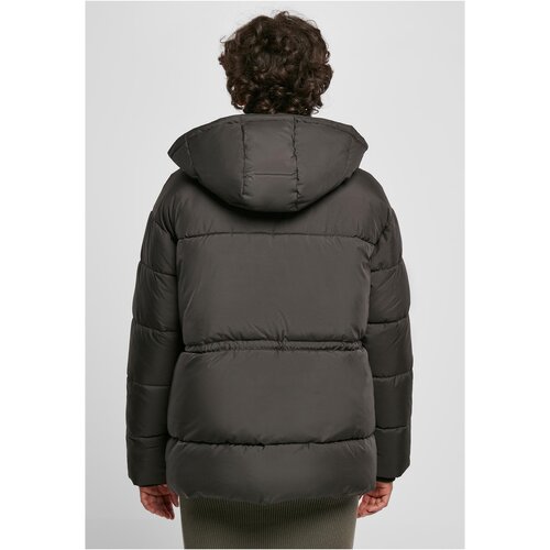 Urban Classics Ladies Waisted Puffer Jacket black 3XL