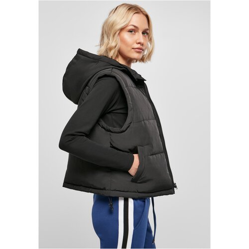 Urban Classics Ladies Recycled Twill Puffer Vest black 3XL
