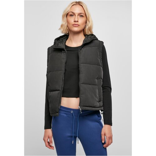 Urban Classics Ladies Recycled Twill Puffer Vest black 5XL