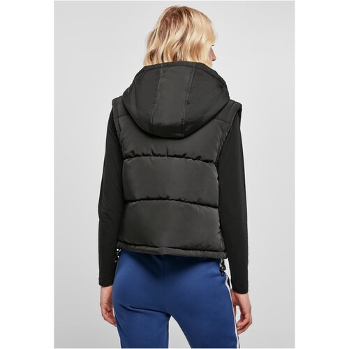 Urban Classics Ladies Recycled Twill Puffer Vest black 5XL