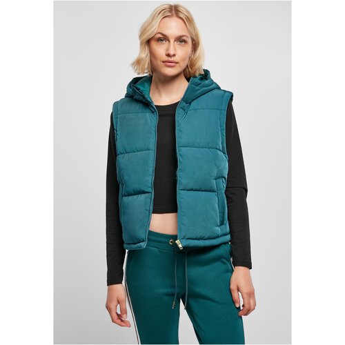 Urban Classics Ladies Recycled Twill Puffer Vest jasper XXL