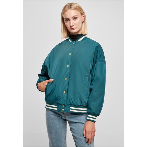 Urban Classics Ladies Oversized Recycled College Jacket jasper XXL