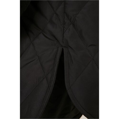 Urban Classics Ladies Oversized Diamond Quilted Hooded Coat black L