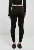 Urban Classics Ladies High Waist Rib Velvet Leggings