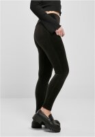 Urban Classics Ladies High Waist Rib Velvet Leggings