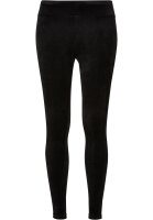 Urban Classics Ladies High Waist Rib Velvet Leggings