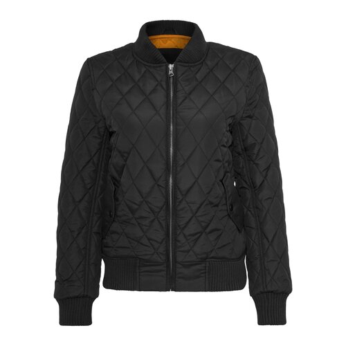 Urban Classics Ladies Diamond Quilt Nylon Jacket black L
