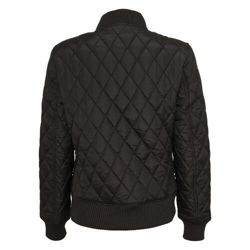 Urban Classics Ladies Diamond Quilt Nylon Jacket black L