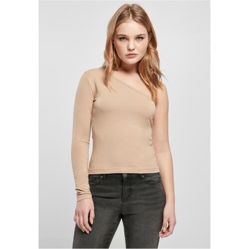 Urban Classics Ladies Asymmetric Longsleeve unionbeige XXL