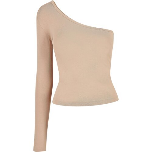 Urban Classics Ladies Asymmetric Longsleeve unionbeige XXL