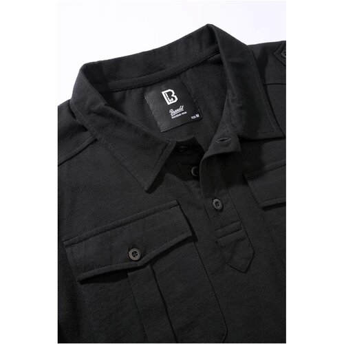 Brandit Jersey Poloshirt Jon halfsleeve black 3XL