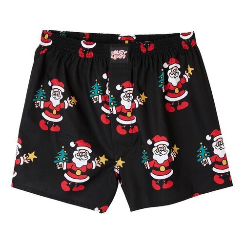 Lousy Livin Christmas Boxershorts Santa    Black XXL