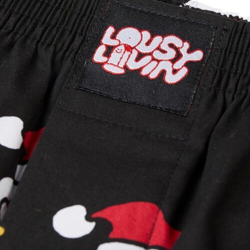 Lousy Livin Christmas Boxershorts Santa    Black XXL