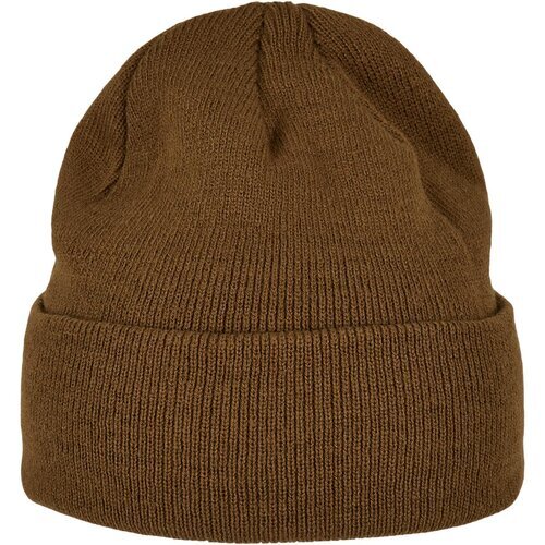 Build your Brand Heavy Knit Beanie olive