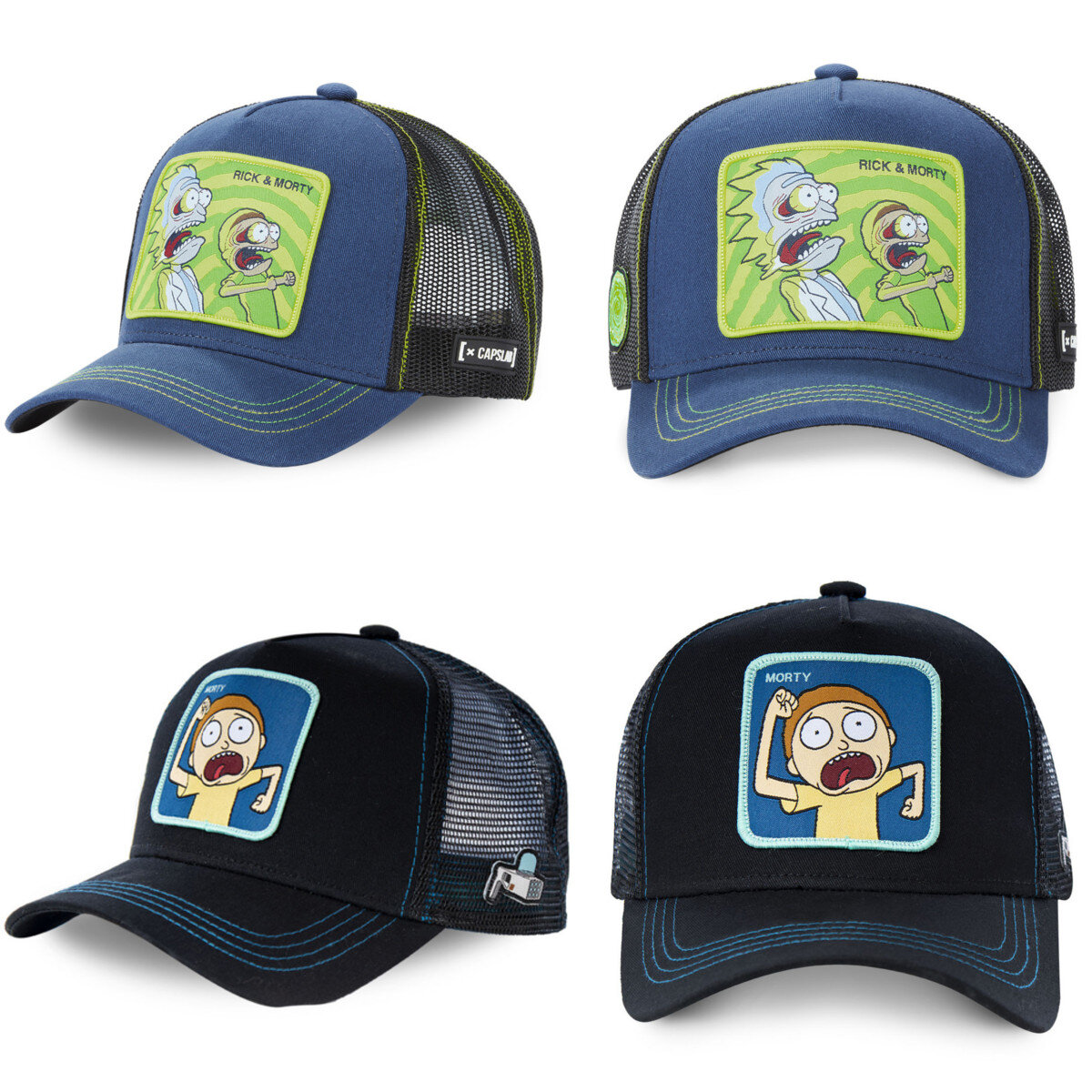 CAPSLAB HFT Trucker Cap Rick and Morty - stuff & style STORE, 31,89