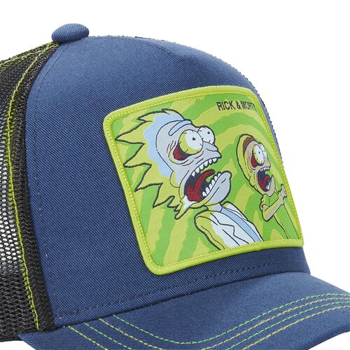 CAPSLAB HFT Trucker Cap Rick and Morty Psy