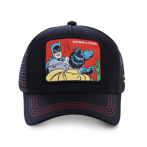 CAPSLAB HFT Trucker Cap Freegun DC Comics Meme Batman und Robin