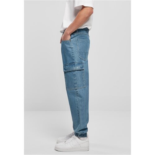 Southpole Denim With Cargo Pockets retro midblue washed 34