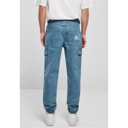 Southpole Denim With Cargo Pockets retro midblue washed 34