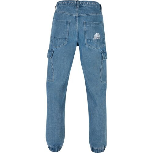 Southpole Denim With Cargo Pockets retro midblue washed 34