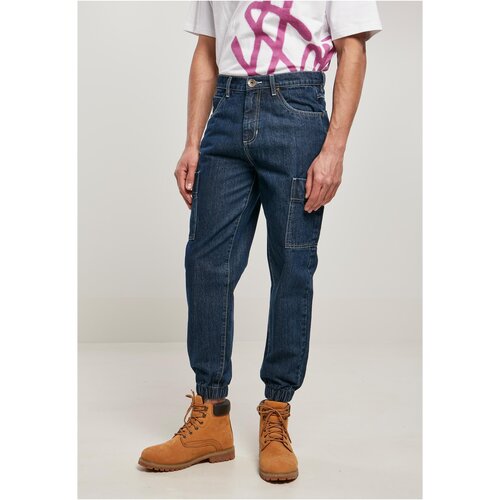 Southpole Denim With Cargo Pockets indigo raw 30