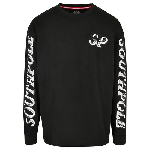 Southpole Script Longsleeve black L