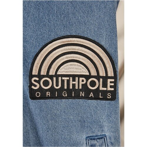 Southpole Denim College Jacket retro midblue washed M