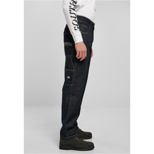 Southpole Embroidery Denim indigo raw 32