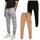 Southpole Shiny Zipper Utility Fleece Jogger