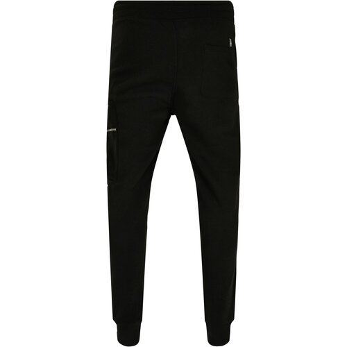 Southpole Shiny Zipper Utility Fleece Jogger black XXL