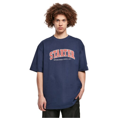 Starter College Tee darkblue XL