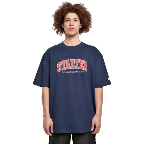 Starter College Tee darkblue XL