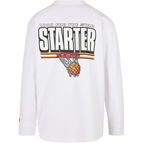 Starter Basketball Longsleeve white L