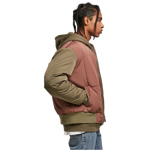 Starter Quilted Bomber Jacket bark/darkolive S