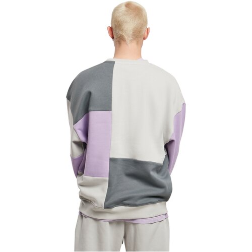 Starter Patchwork Crewneck lilac/lightasphalt/heavymetal M