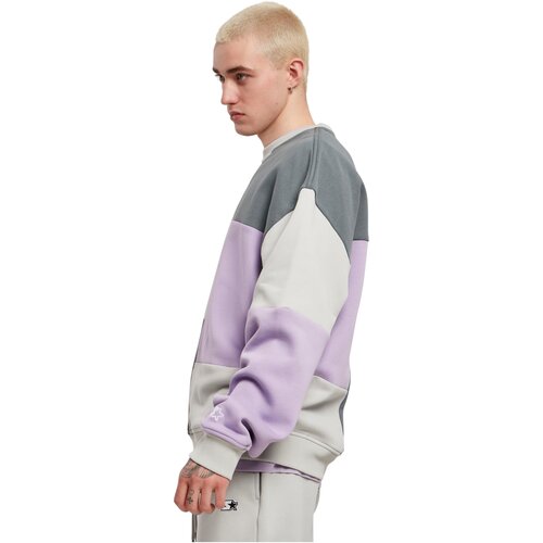 Starter Patchwork Crewneck lilac/lightasphalt/heavymetal M