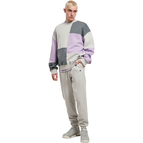 Starter Patchwork Crewneck lilac/lightasphalt/heavymetal M