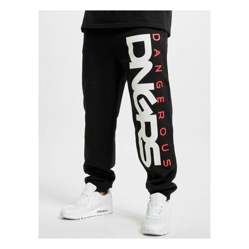 DNGRS Dangerous Classic Sweatpants black/red 4XL