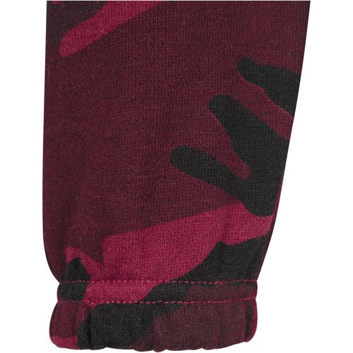 Urban Classics Ladies Camo Turtleneck Crew burgundy camo M