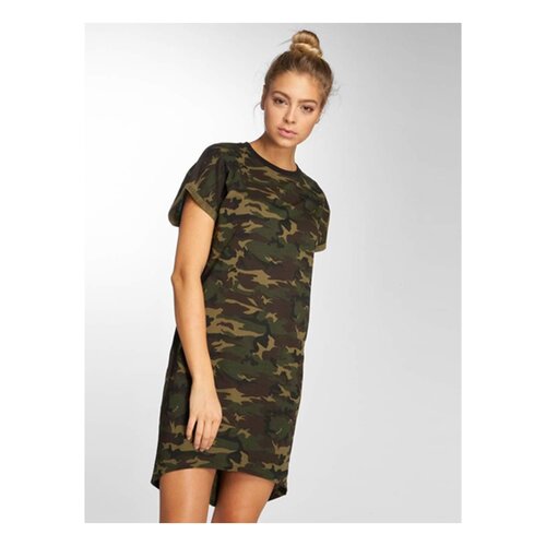 DEF Lexy Dress green camo XS