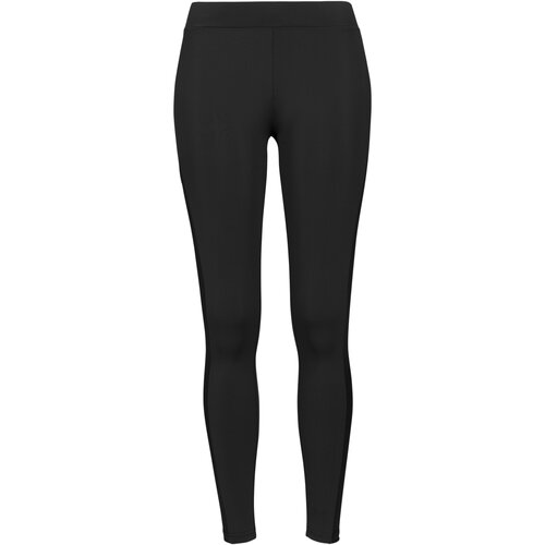 Urban Classics Ladies Tech Mesh Stripe Leggings black L