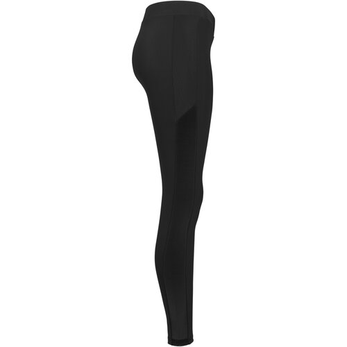 Urban Classics Ladies Tech Mesh Stripe Leggings black L