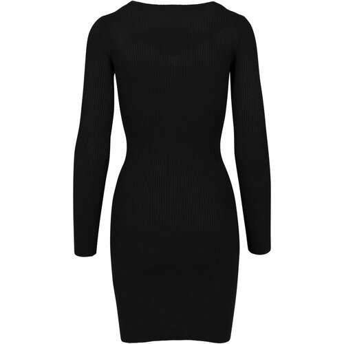Urban Classics Ladies Cut Out Dress black L