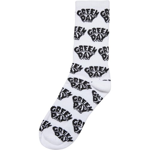 Merchcode Green Day Socks 2-Pack black/white 43-46