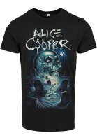 Merchcode Alice Cooper Graveyard Blue Tee