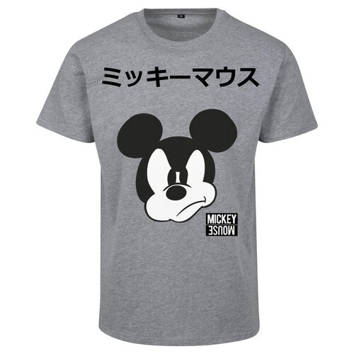 Merchcode Mickey Japanese Tee heather grey XS