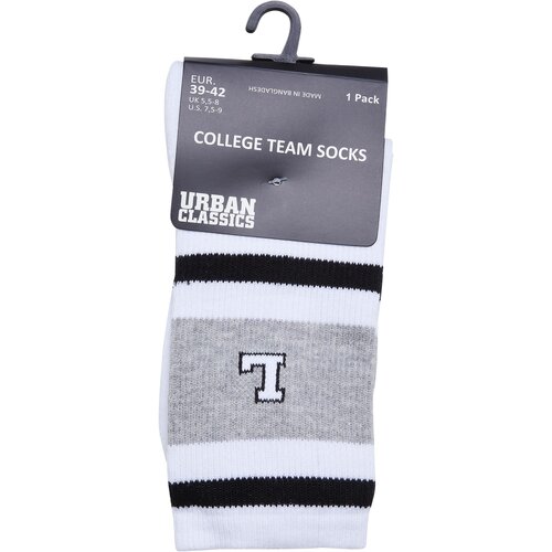 Urban Classics College Team Socks black/heathergrey/white 35-38