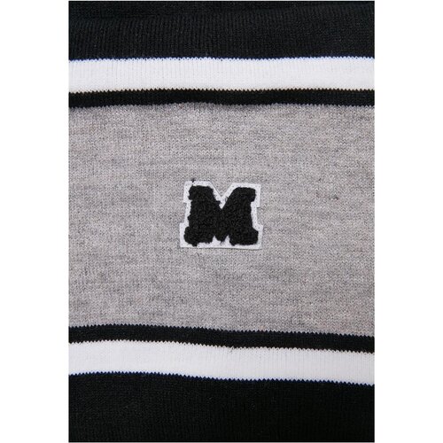 Urban Classics College Team Scarf black/heathergrey/white one size