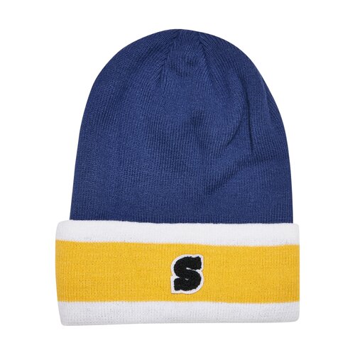 Urban Classics College Team Package Beanie and Scarf spaceblue/californiayellow/wht one size