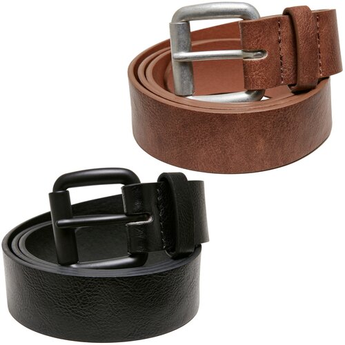 Urban Classics Synthetic Leather Thorn Buckle Casual Belt